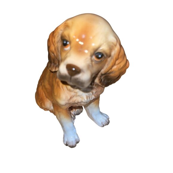 Vintage‎ Ceramic Cocker Spaniel Dog Figurine - Picture 11 of 12